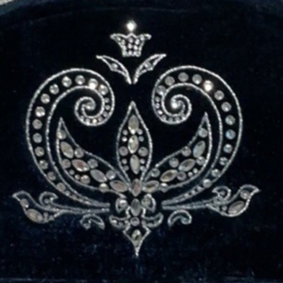 DISNEY Frozen the Musical Blue Velvet Mini Backpack - Picture 3 of 11